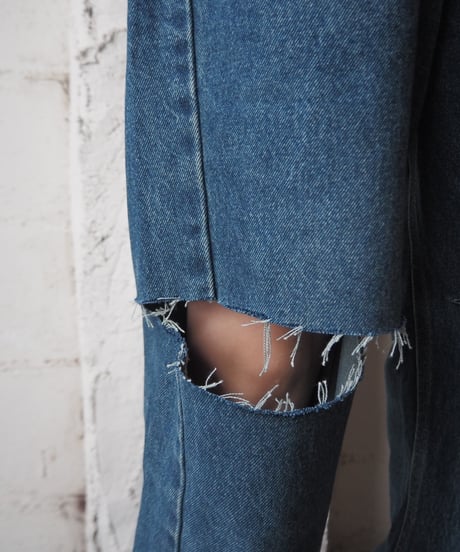 REMAKE Carhartt Drawstring Crashed Denim NV