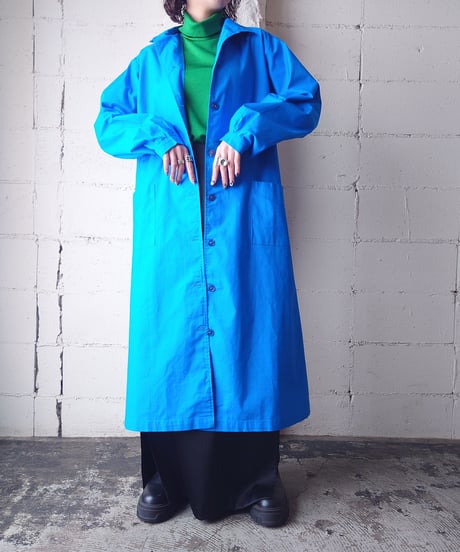 1970's France Work Coat Dress BL