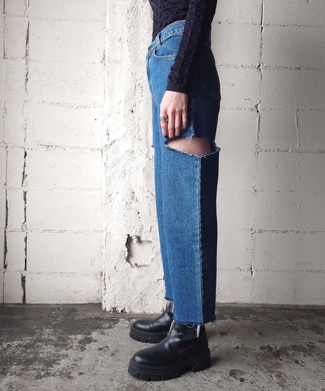 ORFEOMIX Levi's 560 Slashed Denim BL