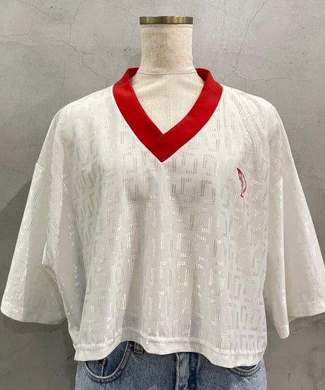 Remake Shadow Pattern Short Sports Tee WHRE