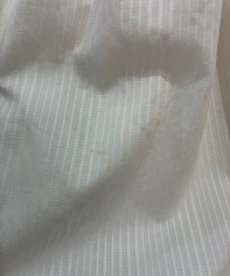 Middle Puff Sleeve Band Collar Blouse WH