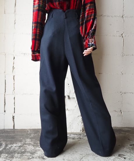 Wool Wide Pants NV