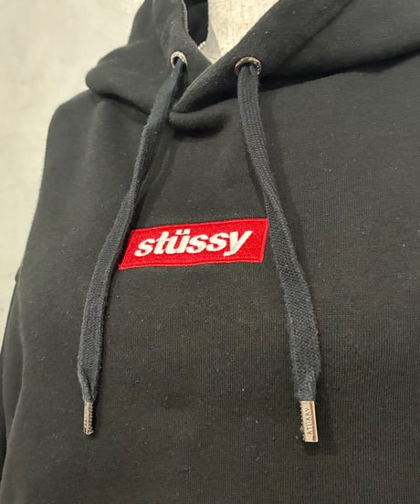 stussy Box Logo Hoodie BK
