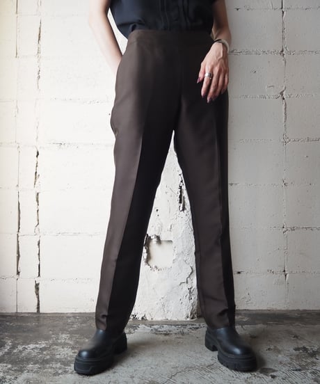 Center Press Silk Pants BR