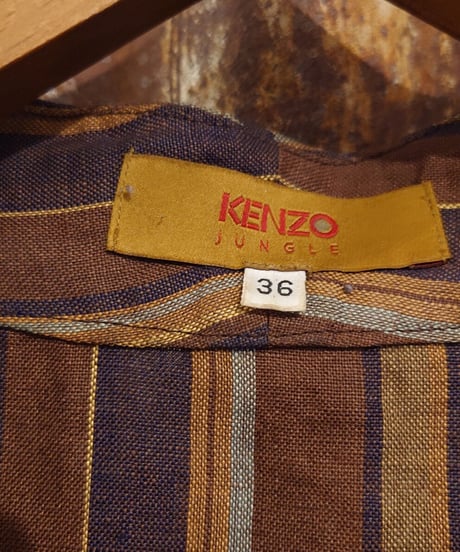 KENZO Stripe Shirt Jacket BR