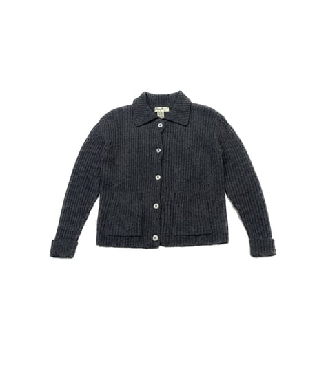 Eddie Bauer Wool Wide Rib Cardigan CGR
