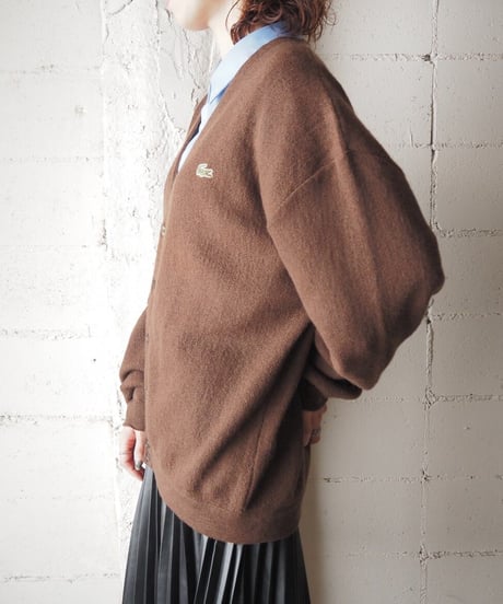 LACOSTE Vneck Cardigan BR