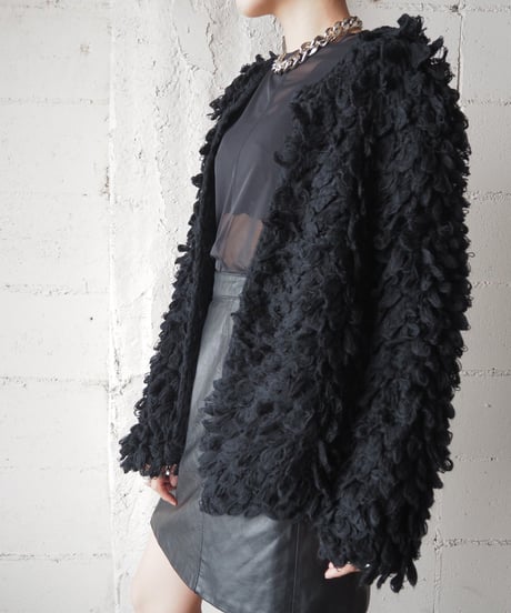 Loop Knit Cardigan BK
