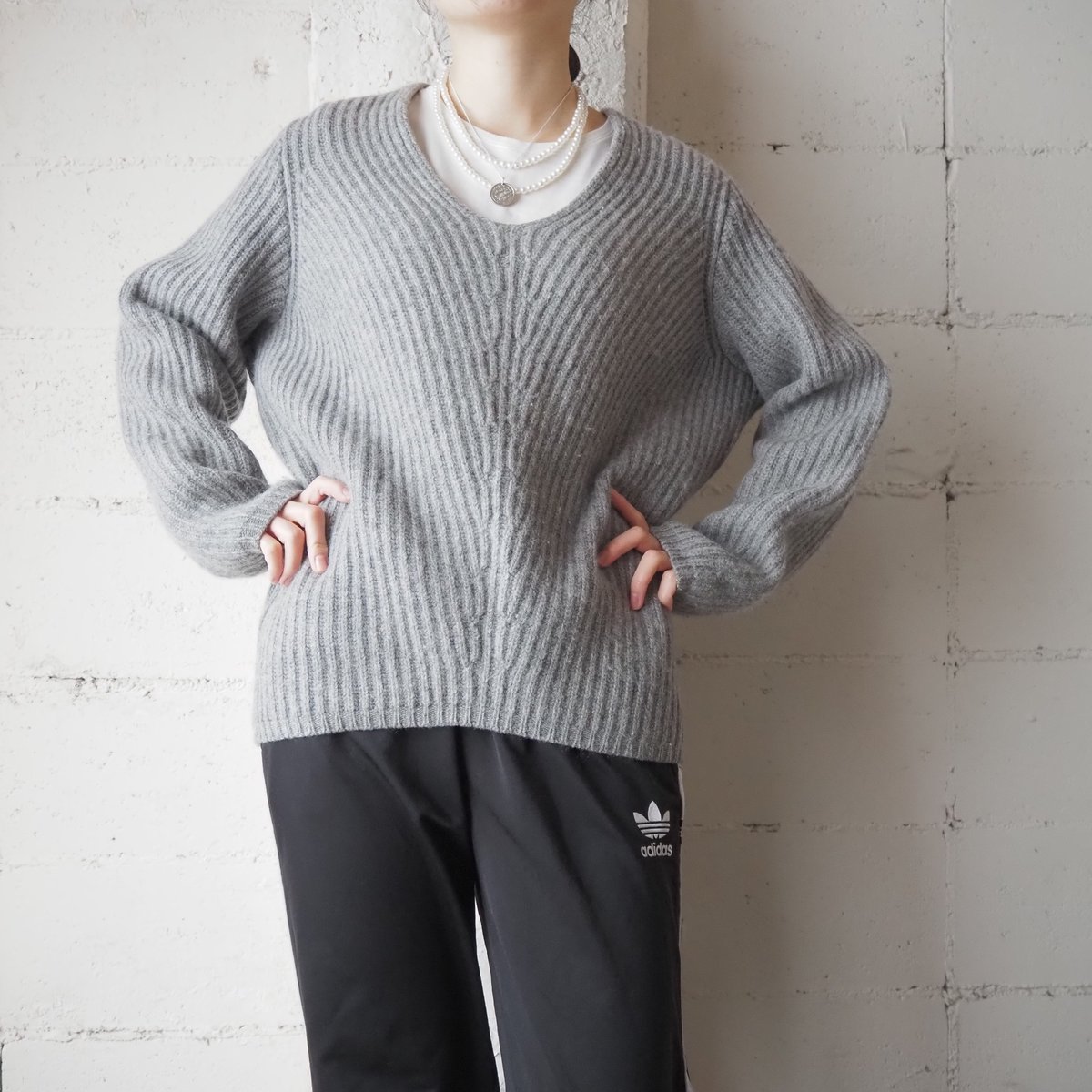 Acne Studios DEBORAH L RIB PAW15 Knit GR | Orfeo
