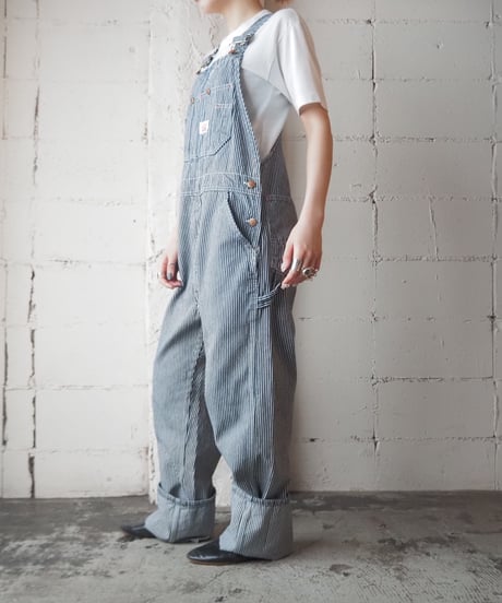 Round House Hickory Stripe Overall NVWH