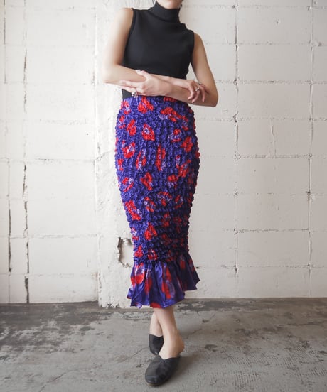 Hat Pattern Popcorn Skirt PURRE