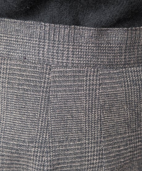 Glen Check Tight Skirt GRBR