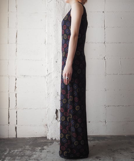 Flower Pattern N/S Dress BKPIYE