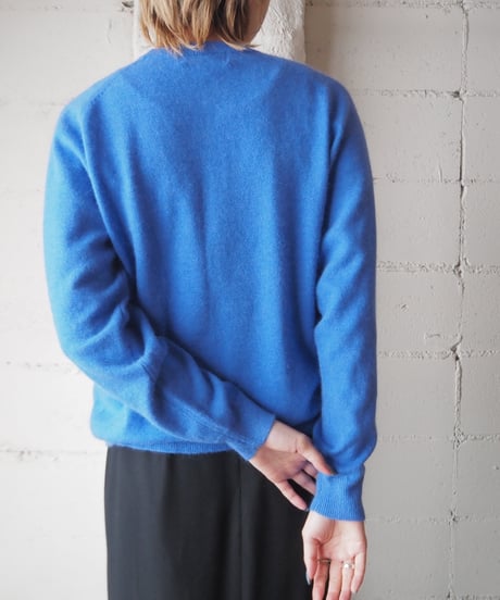 Front V Angora Mix Sweater PUR