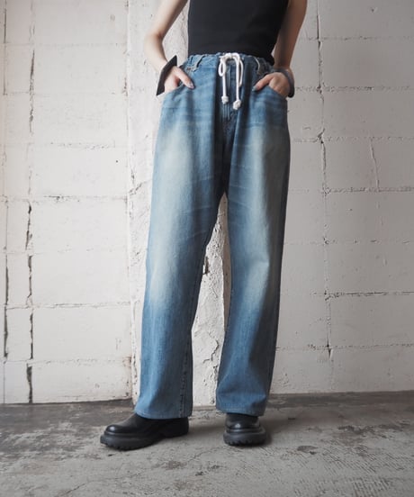 Ralph Lauren Drawstring Denim Pants BL