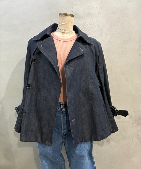 G-STAR RAW Belted Flare Denim Jacket NV