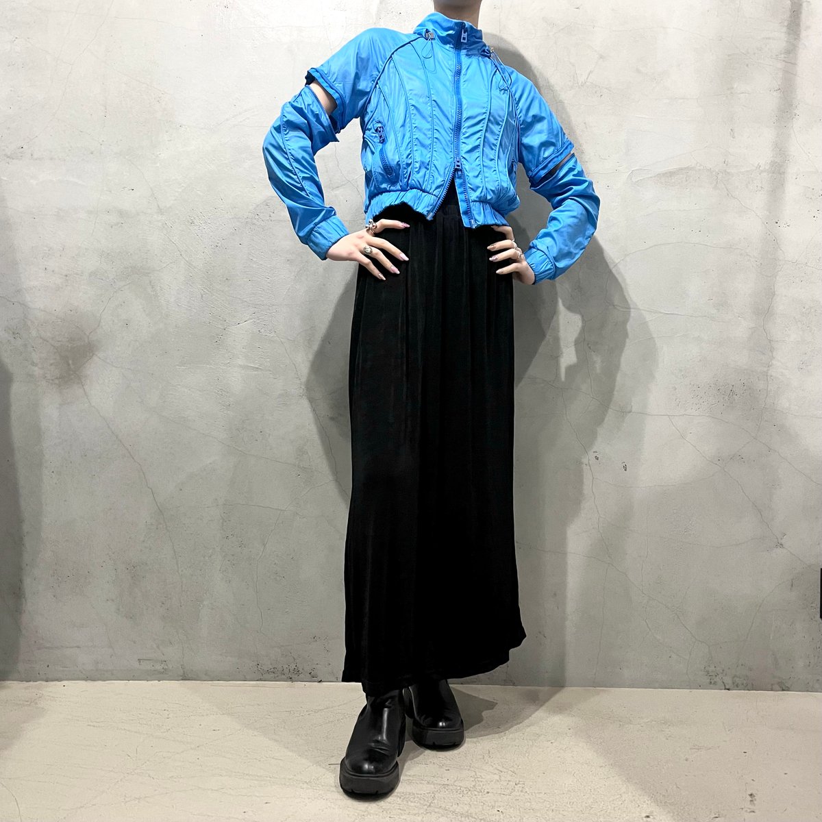 adidas × STELLA MCCARTNEY Zip Design Jacket BL