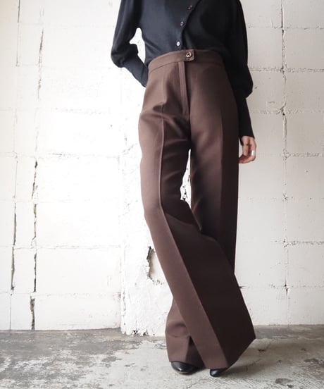 Center Press Flare Pants BR