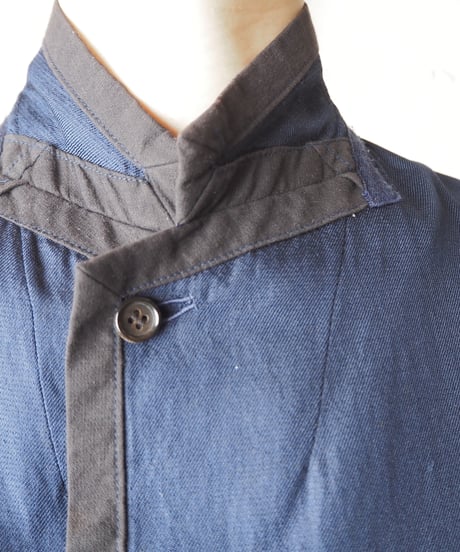 robe chamber COMME des GARÇONS Bi color Jacket NVBK
