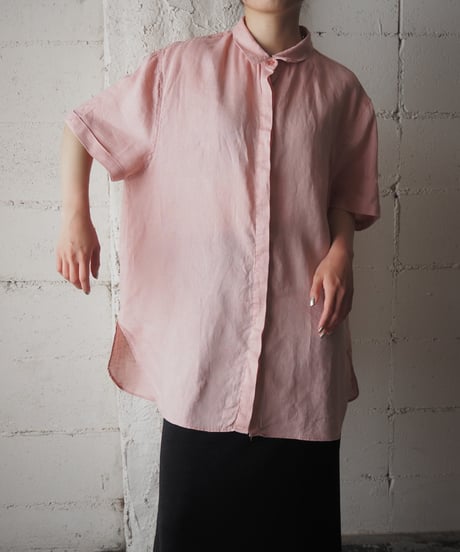 Linen Short Sleeve Shirt PI