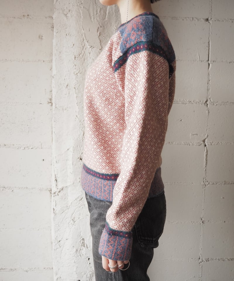 1980-90's L.L.Bean Nordic-Style Knit Sweater PI