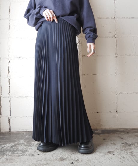 Pleated Long Skirt NV