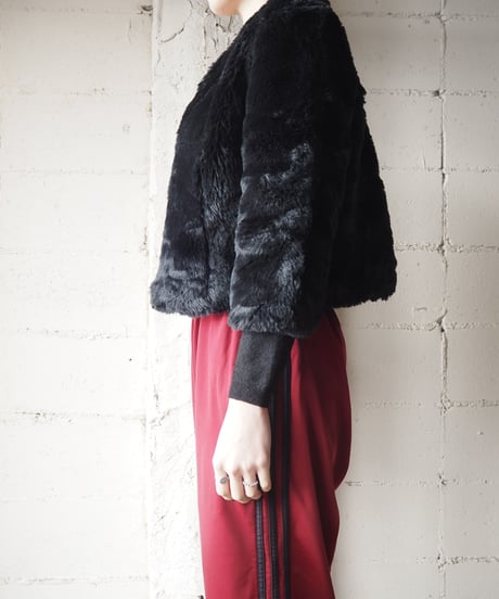 Fake Fur Jacket BK