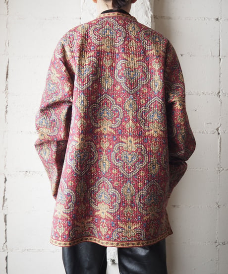 Paisley Pattern Quilted Reversible RE