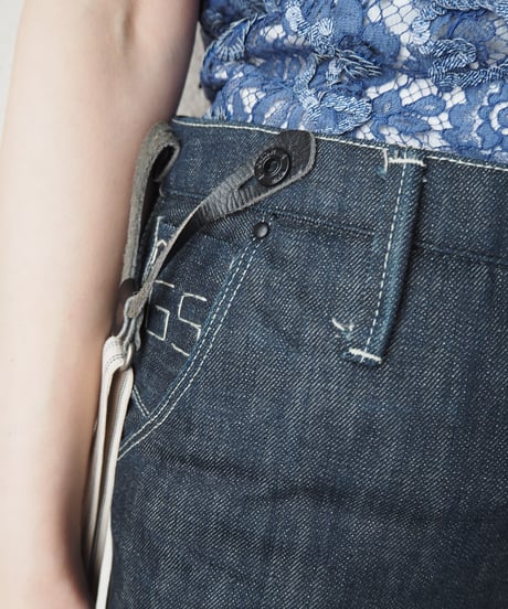 G-STAR ORIGINAL RAW Denim Mini Skirt with Suspenders DNV