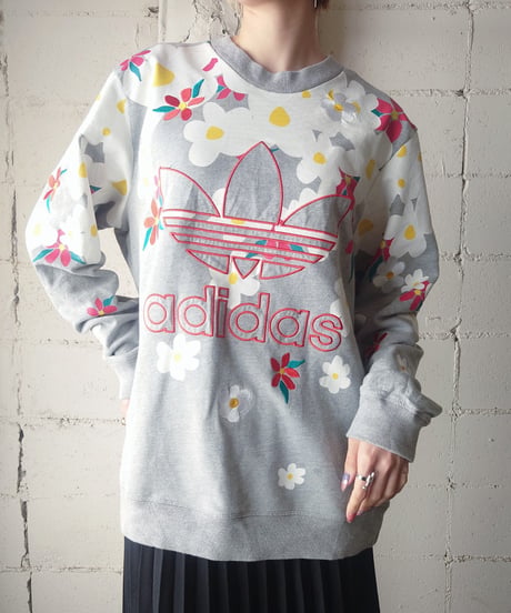 adidas PHARRELL WILLIAMS Flower Embroidery Sweat GR