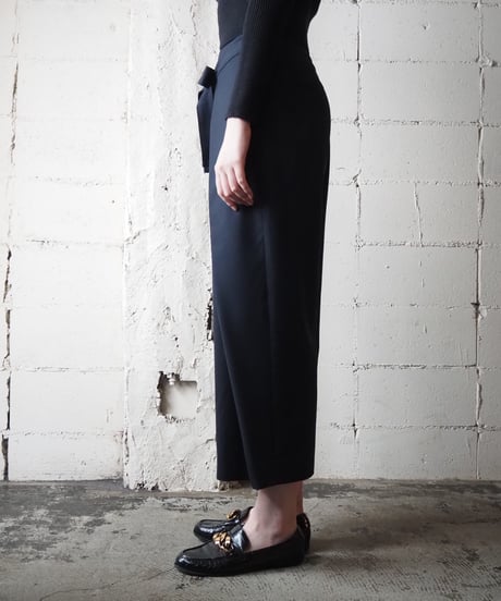 CLUB MONACO Wrap Belted Wide Pants NV