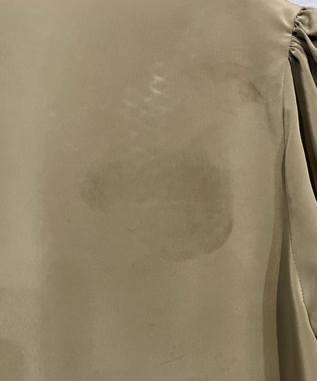 Stand Neck Puff sleeve Blouse BE