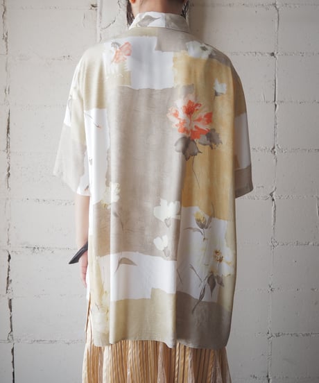 MARIPOSA Pattern Rayon Shirt LYE BE