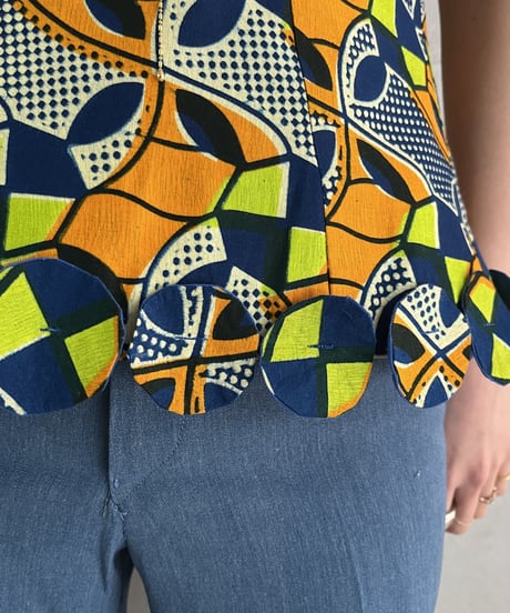 African Batik Blouse BLOR