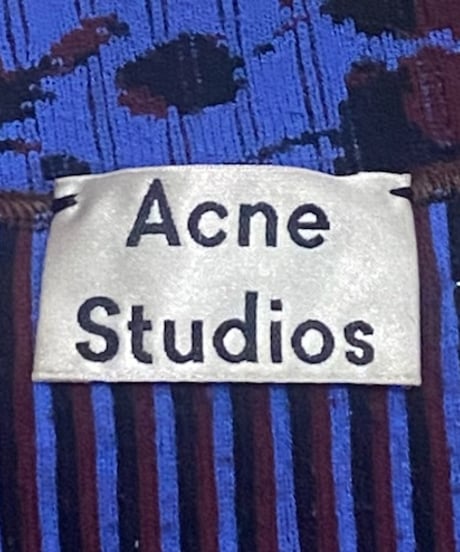 ACNE STUDIOS Flower Pattern Tight Skirt BLBUR