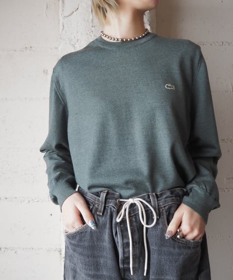 LACOSTE Crew Neck Knit GN