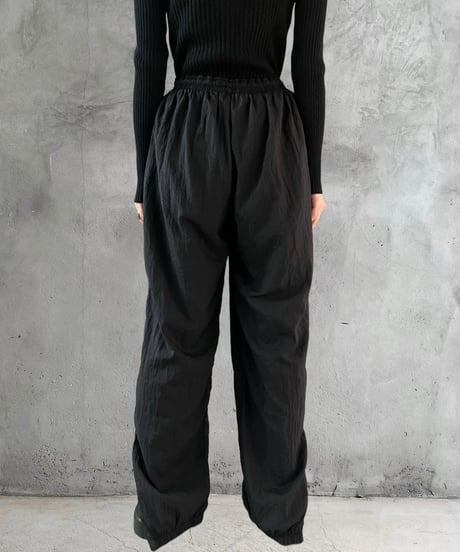 NIKE Side Zip Nylon Pants BK