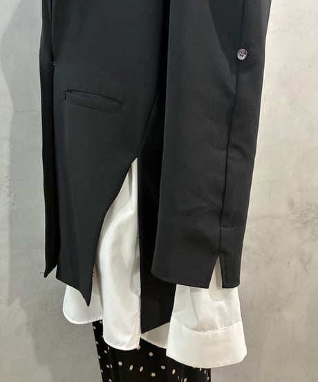 ARMANI EXCHANGE Slit Design Tailored Jacket BK