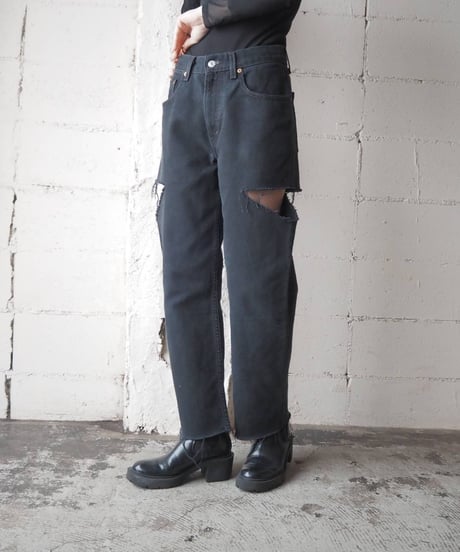 Levi's 550 Slashed Denim BK