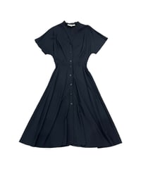 Vneck Shirt Dress BK