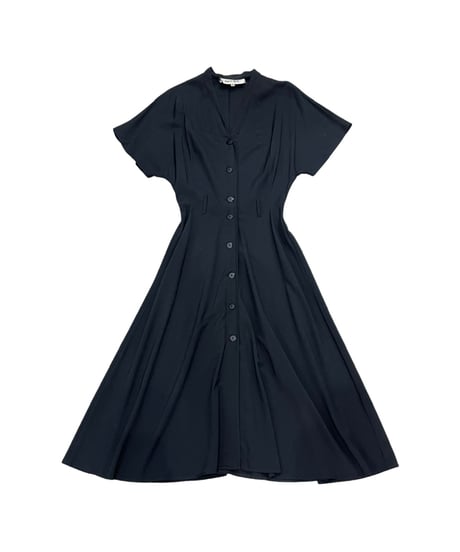 Vneck Shirt Dress BK