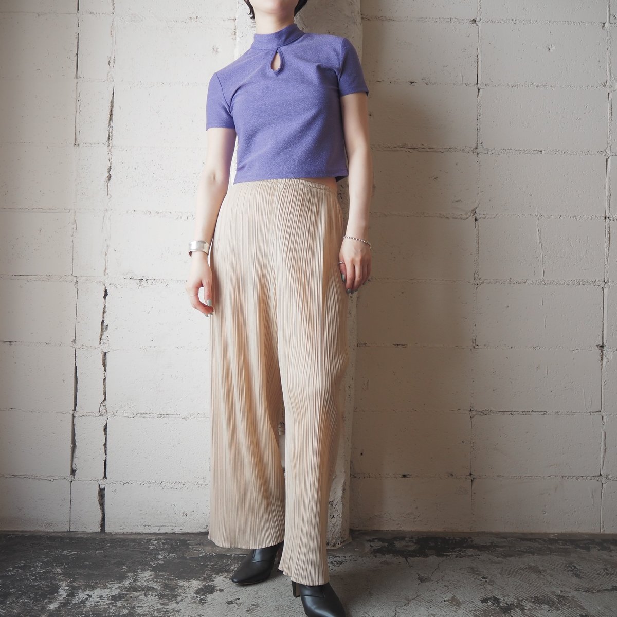 PLEATS PLEASE ISSEY MIYAKE Pleated Wide Pants B