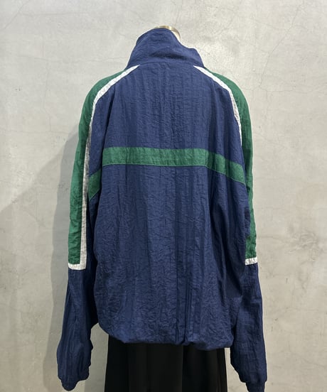 Reebok Tricolor Nylon Jacket NV GN WH