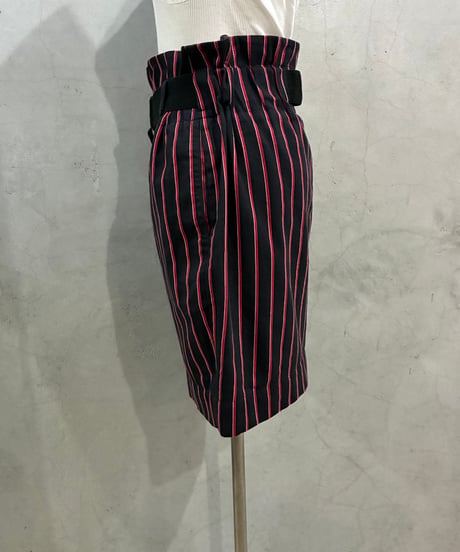 Vivienne Westwood ANGLOMANIA Stripe Belted Skirt BKREWH