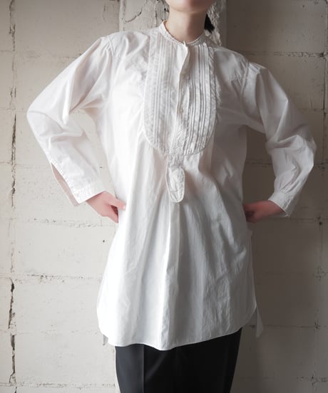 1950's Vintage Pleated Bosom Shirt WH