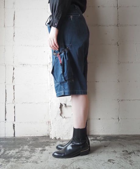 Remake POLO JEANS COMPANY RALPH LAUREN Drawstring Denim Shorts BL