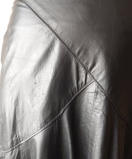 Mermaid Leather Skirt BK