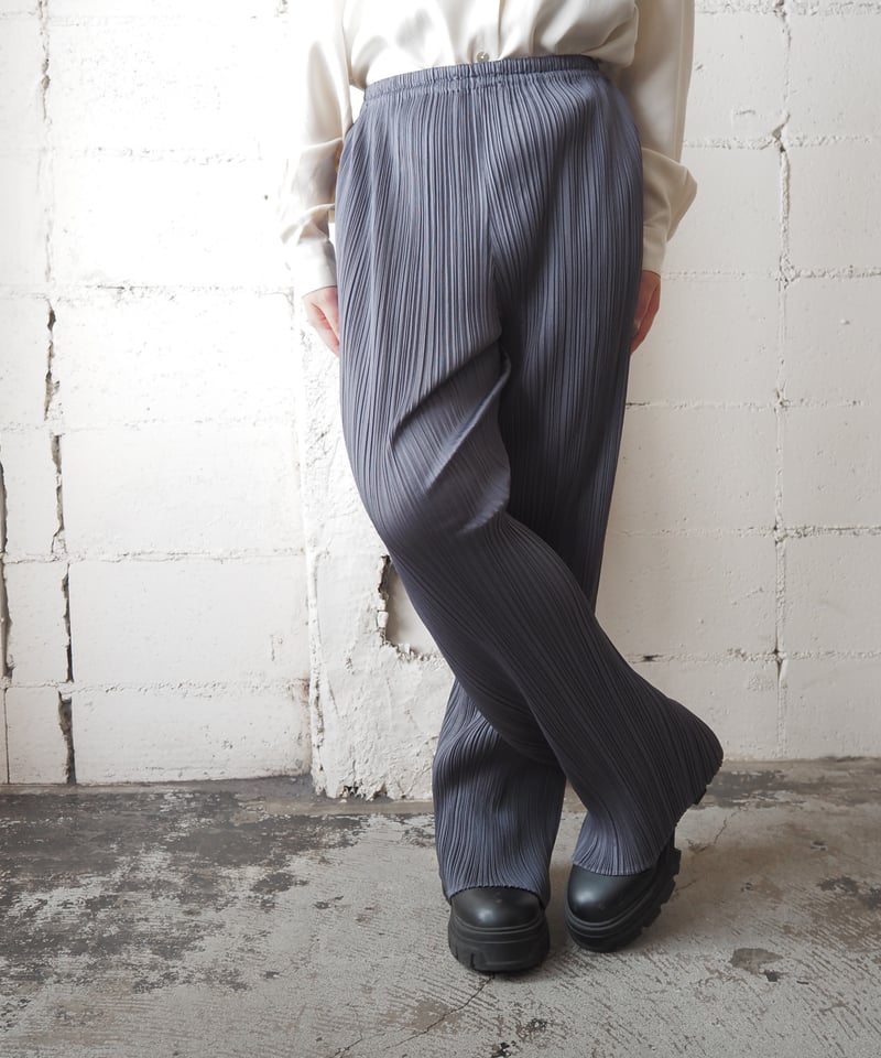 ISSEY MIYAKE PLEATS PLEASE Pleated Pants GR | O