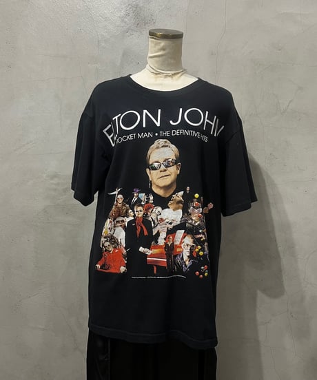 ELTON JOHN 2008 Tour Tee BK