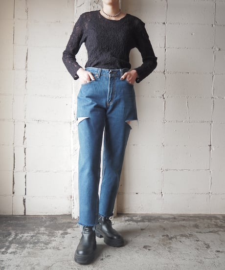 Levi's 550 Slashed Denim BL
